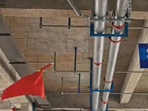 龙山管廊支架的安装方法